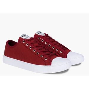 Nothing New Men's Classic Low‎ Top - Red & White 9.5 $95